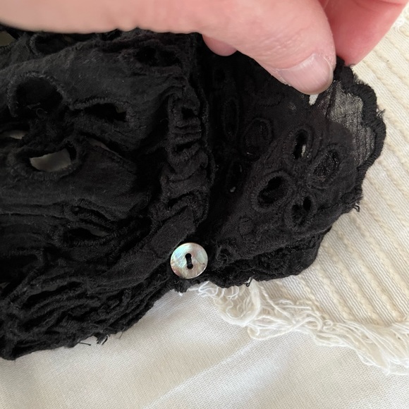 Free People Dress - Black - Deep V-Neck - Size Small - Picture 6 of 10